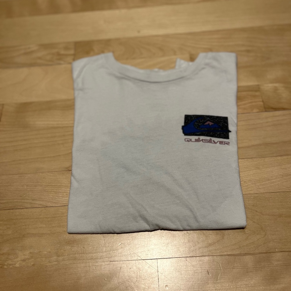 Quiksilver Cream Graphic Tee